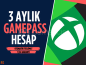 3 Aylık Gamepass Hesap /OTO