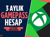 3 Aylık Gamepass Hesap + Garanti