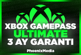 ⭐3 Aylık Ultimate Xbox GamePass [Oto Teslim]⭐