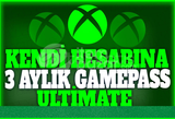 3 AYLIK KENDI HESABINA GAMEPASS