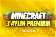 ⭐️[3 Aylık] Minecraft Premium⭐️