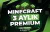 ⭐ 3 Aylık Minecraft Premium