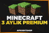 3 Aylık Minecraft Premium