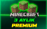 3 Aylık Minecraft Premium