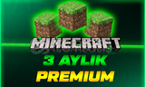 3 Aylık Minecraft Premium