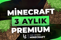 ⭐ 3 Aylık Minecraft Premium