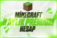 ⭐️3 AYLIK MİNECRAFT PREMİUM + GARANTİ⭐️