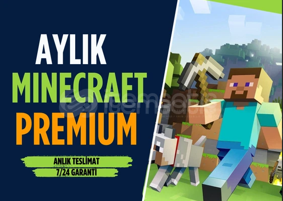 3 Aylık Minecraft Premium + Garanti 3 Aylık Minecraft Premium + Garanti