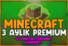 3 Aylık Minecraft Premium + Garanti