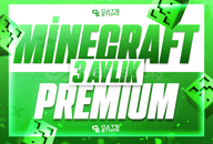 ⭐[3 AYLIK] MİNECRAFT PREMİUM + GARANTİ⭐