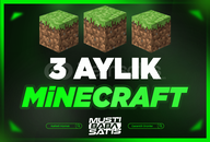 ⭐3 Aylık Minecraft Premium + Garanti