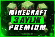 ⭐️3 Aylık Minecraft Premium + Garanti