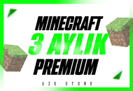 ⭐3 AYLIK MİNECRAFT PREMİUM + GARANTİ