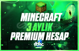 ⭐️3 AYLIK MİNECRAFT PREMİUM + GARANTİ⭐️