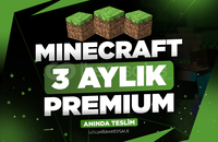 ⭐ 3 Aylık Minecraft Premium / Garanti - Oto