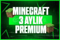 ⭐ 3 Aylık Minecraft Premium + GARANTİLİ ⭐