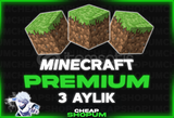 3 Aylık Minecraft Premium+⭐GARANTİLİ⭐