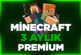 ⭐ 3 Aylık Minecraft Premium | Garantili ✅