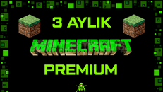 ❤️3 Aylık Minecraft Premium Hesap |✅ GARANTİLİ