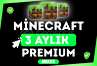 ⚡️| 3 Aylık | Minecraft Premium KALİTE |⚡️