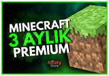 ⭐ 3 Aylık Minecraft Premium [Oto Teslim]