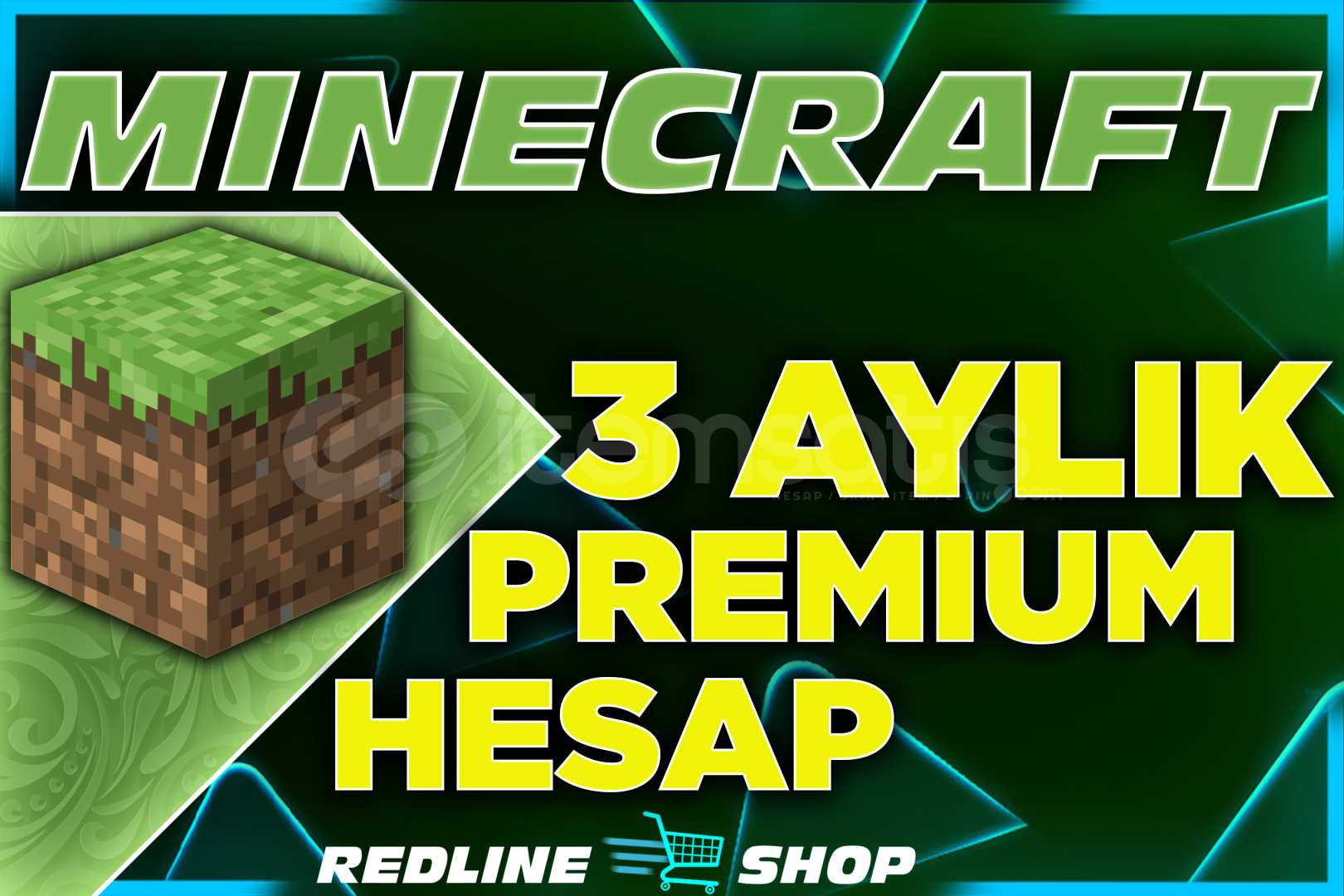 3 Aylık Minecraft Premium | Oto Teslim 3 Aylık Minecraft Premium | Oto Teslim
