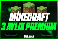  3 Aylık Minecraft Premium + Sorunsuz