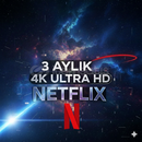 3 AYLIK NETFLİX PREMİUM HESAP 4K