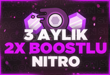 ⭐3 AYLIK NITRO 2 ADET BOOST | OTO TESLİM⭐