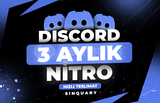 ⭐ 3 Aylık Nitro 2x Boost