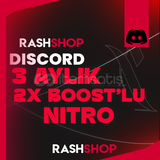 ⭐3 AYLIK NİTRO + 2X BOOST |ANLIK|⭐