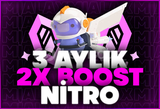 3 AYLIK NİTRO 2X BOOST |ANLIK TESLİMAT|GARANTİ