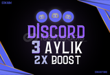 3 AYLIK NİTRO 2X BOOST KODU