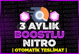 3 Aylık Nitro 2x Boost | Otomatik Teslimat