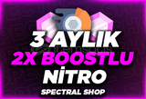 ⭐3 Aylık Nitro 2x Boost | OTO TESLİM ⭐