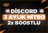 ⭐ 3 AYLIK NİTRO + 2X BOOST [ OTO TESLİMAT ] ⭐