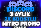 ⭐3 AYLIK NİTRO 2X BOOST⭐OTO TESLİMAT⭐