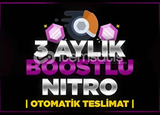 ⭐️ 3 Aylık Nitro 2X Boost [OTO TESLİMAT]