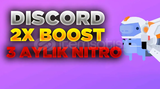 3 AYLIK NİTRO 2X BOOST | OTOMATİK TESLİMAT