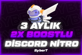 3 Aylık Nitro 2x Boostlu