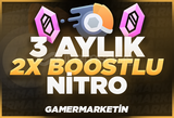 ⭐ 3 Aylık Nitro 2x Boostlu | Garanti