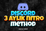 ⭐ 3 AYLIK NİTRO ALMA METHOD ⭐