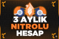 ⭐️ 3 AYLIK NİTROLU HESAP +1 AY⭐️
