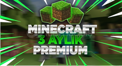 ⭐3 Aylık Orijinal Minecraft Premium + GARANTİ⭐