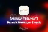 3 Aylık PermiX Premium [ANINDA TESLİMAT]