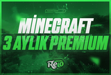 Minecraft 3 Aylık Premium Hesap + Garantili