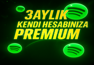 ⭐3 Aylık Premium⭐ - Kendi Hesabınıza