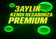 ⭐3 Aylık Premium⭐ - Kendi Hesabınıza