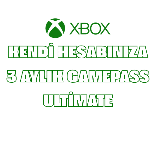 3 AYLIK SİZİN HESABINIZA GAMEPASS ULTİMATE 3 AYLIK SİZİN HESABINIZA GAMEPASS ULTİMATE