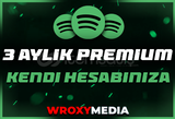 ⭐️SPOTİFY 3 AYLIK PREMİUM + GARANTİ⭐️